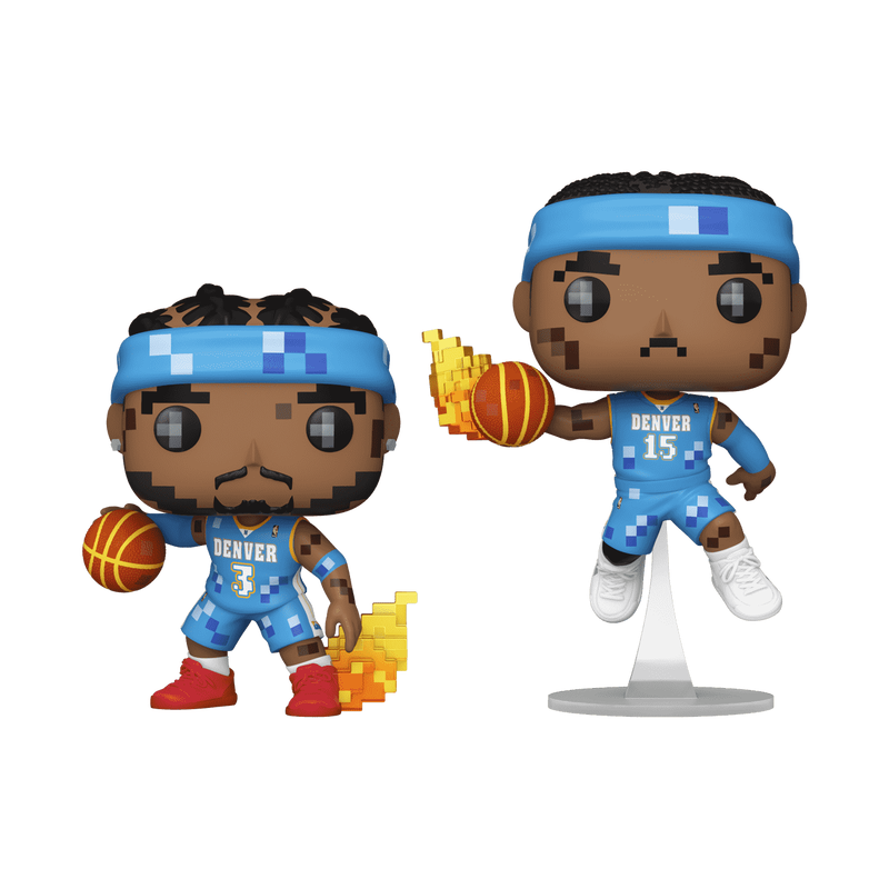 Allen Iverson And Carmelo Anthony 2 Pack NBA Jams 8-Bit