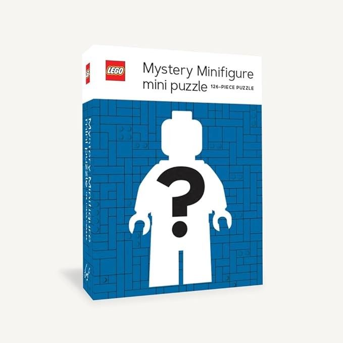 Blue Mystery Minifigure Mini Puzzle By Lego