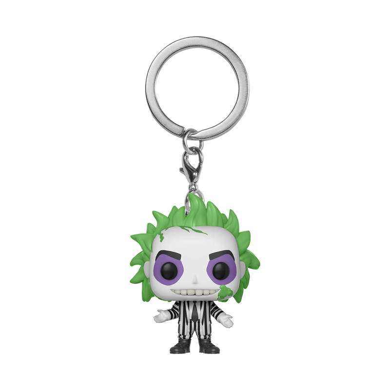 Beetlejuice Keychain