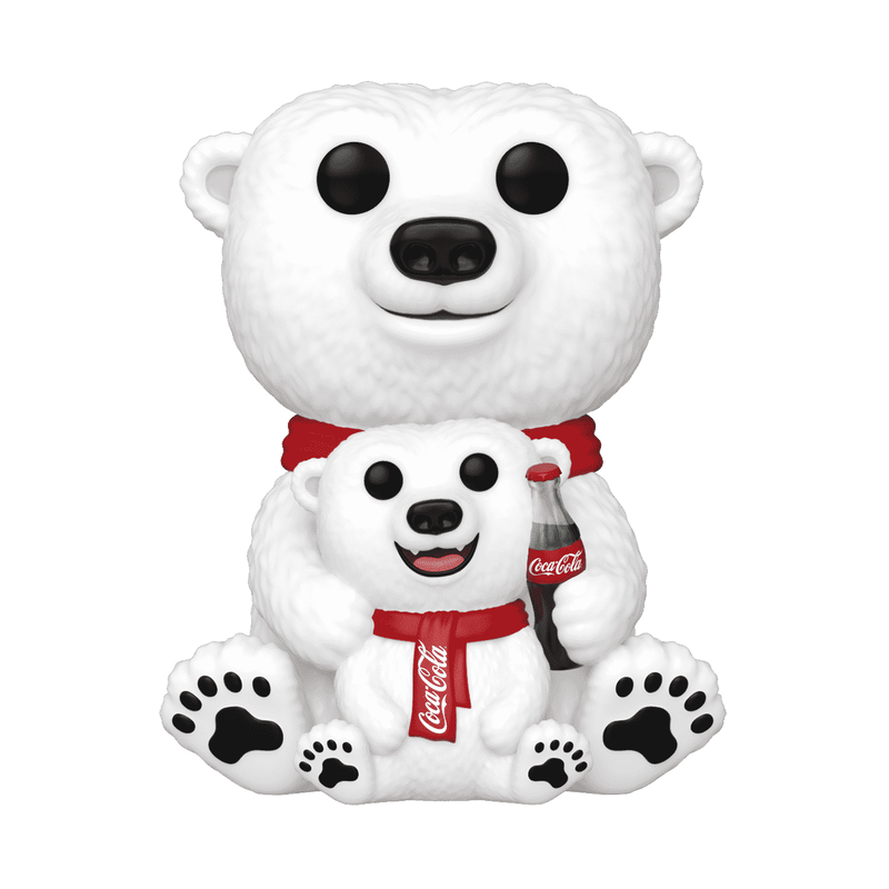 Coca-Cola Polar Bear With Cub #241