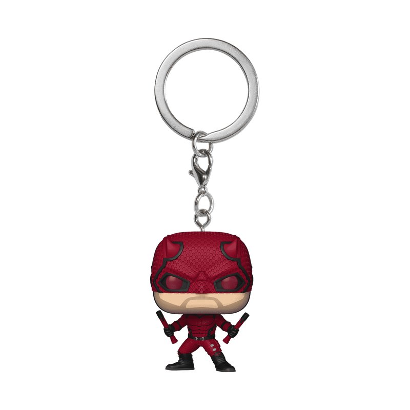 Daredevil With Nunchucks Keychain