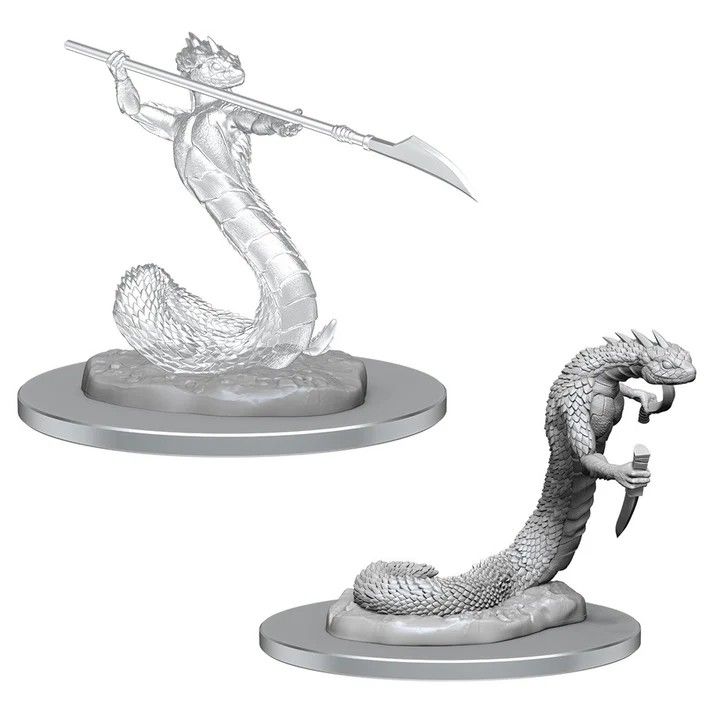 Critical Role Unpainted Serpentfolk 2 Pack