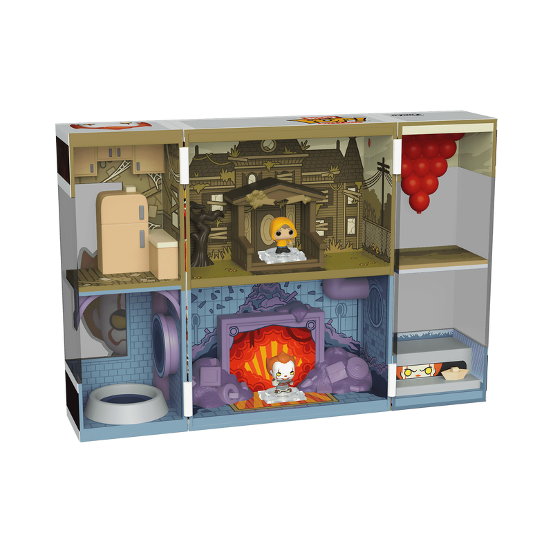 IT Pennywise&#39;s Lair Funko Bitty Box Playset
