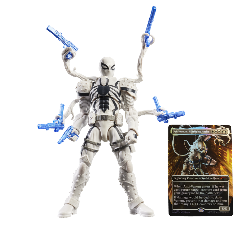 Agent Anti-Venom Marvel Legends Series With MTG Card