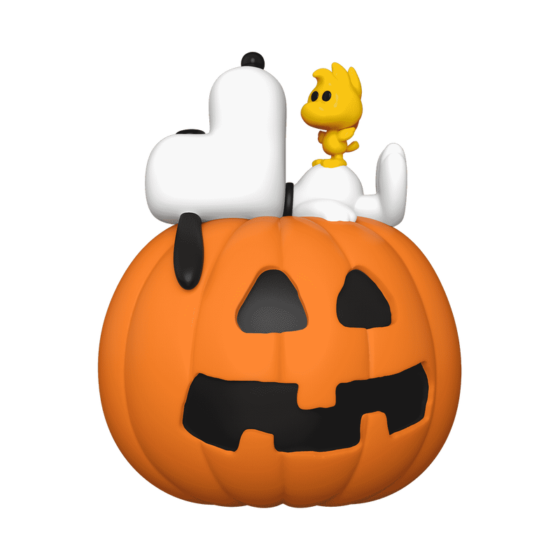 Snoopy &amp; Woodstock With Pumpkin #1589 6inch