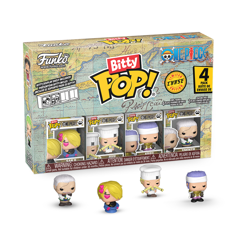 Sanji 4 Pack Bitty Pop One Piece