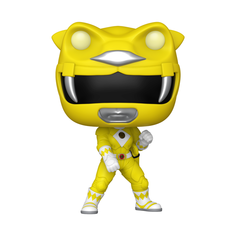 Yellow Ranger GITD #1781 Mighty Morphin Power Rangers The Movie