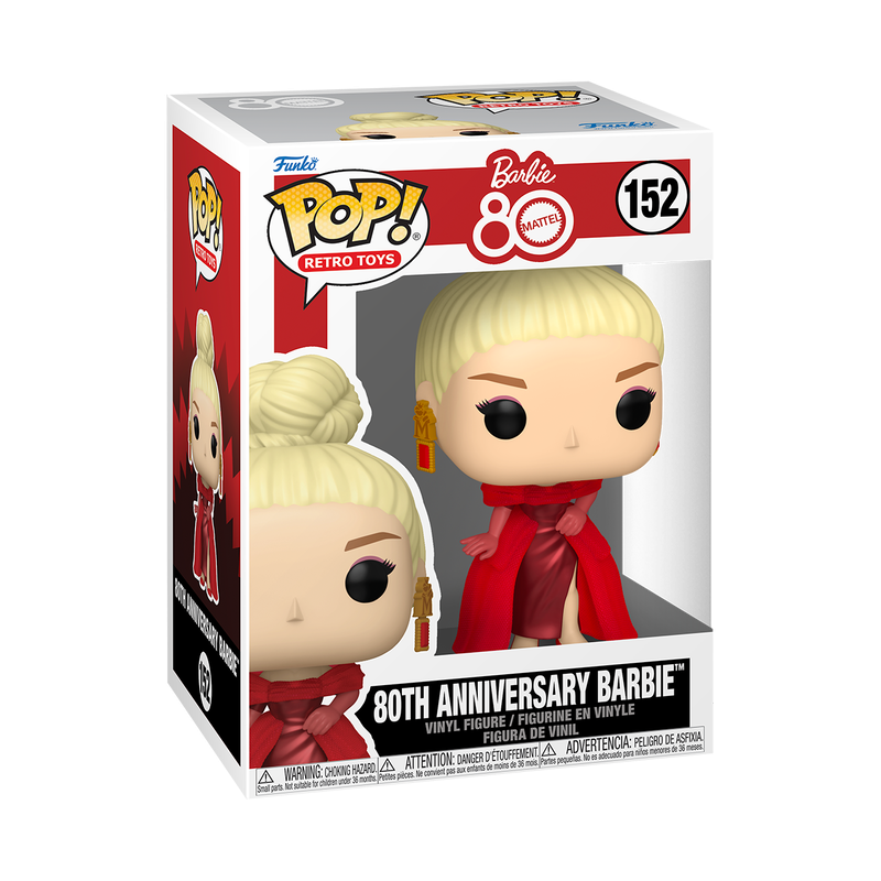 80th Anniversary Barbie #152 Mattel 80th