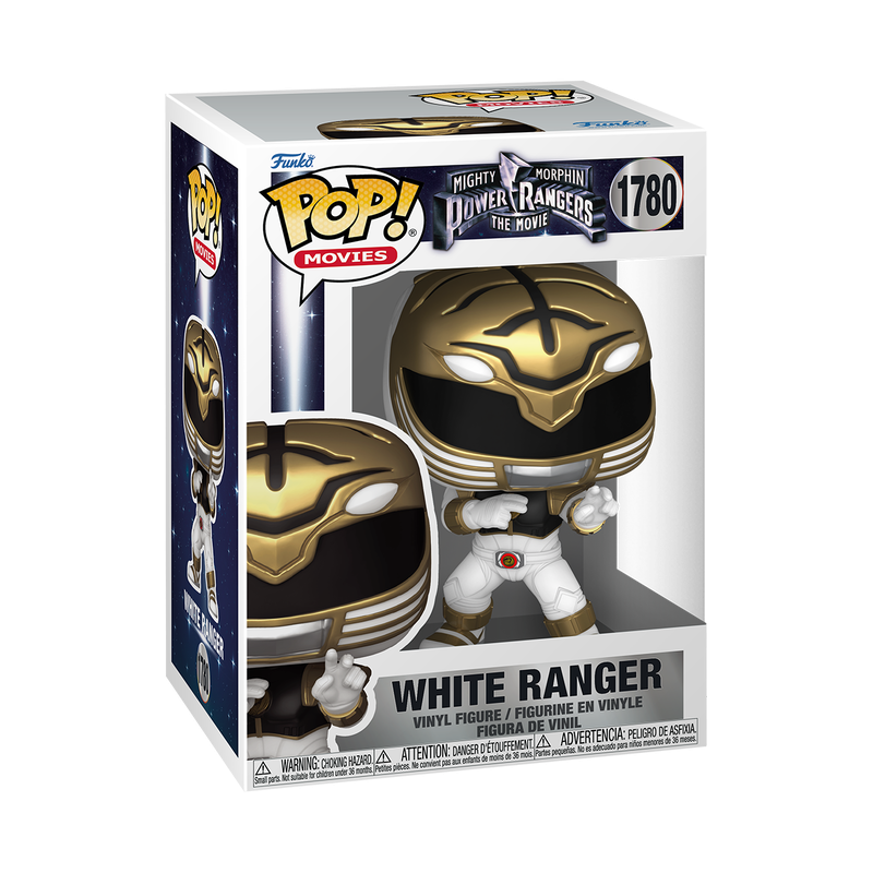 White Ranger #1780 Mighty Morphin Power Rangers The Movie