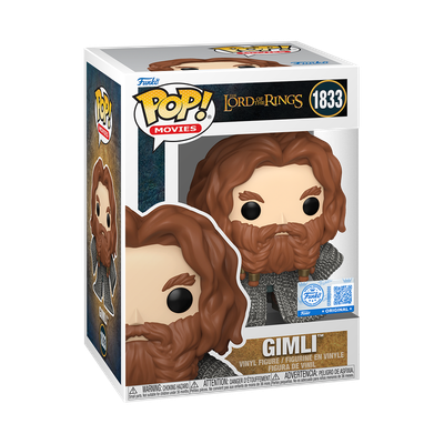 Gimli In Chainmail #1833 The Lord Of The Rings Funko Exclusive
