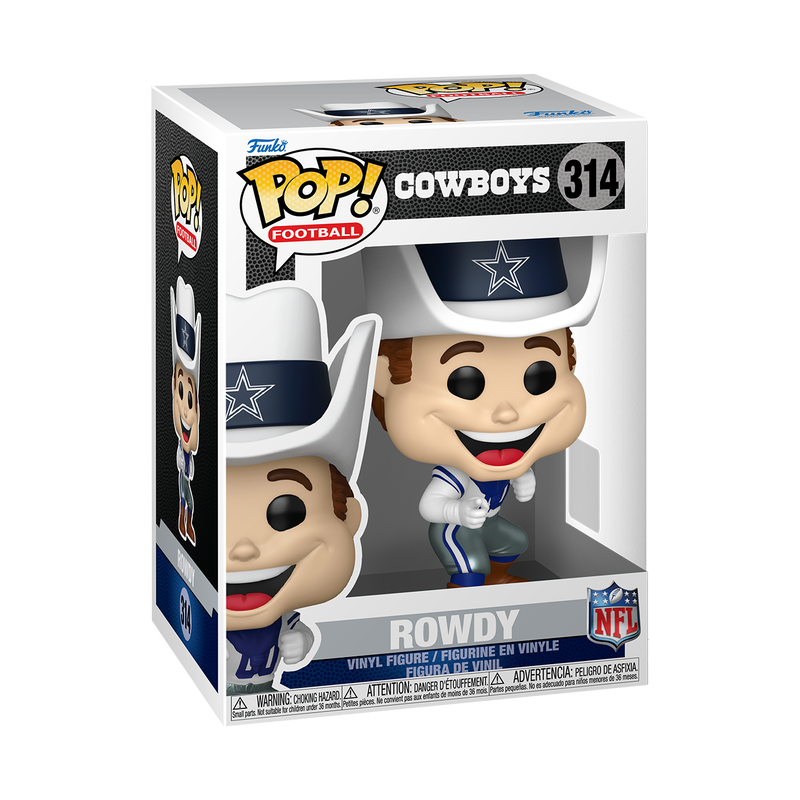 NFL Mascots Rowdy #314 Cowboys