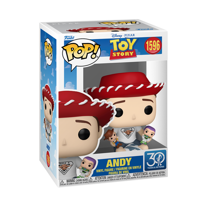 Andy With Woody &amp; Buzz #1596 Toy Story