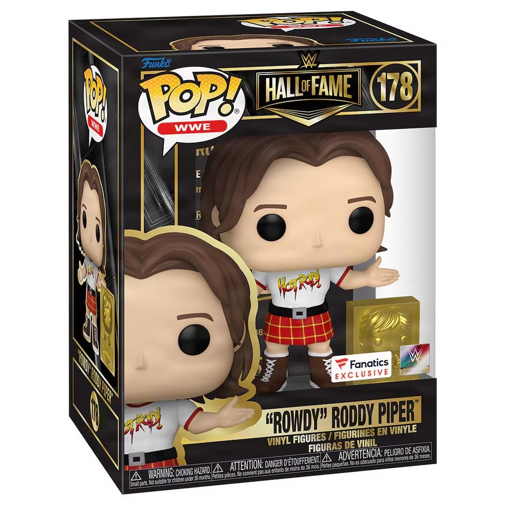 "Rowdy" Roddy Piper #178 Fanatics Exclusive