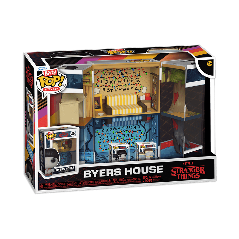 Stranger Things Byers House Funko Bitty Box Playset