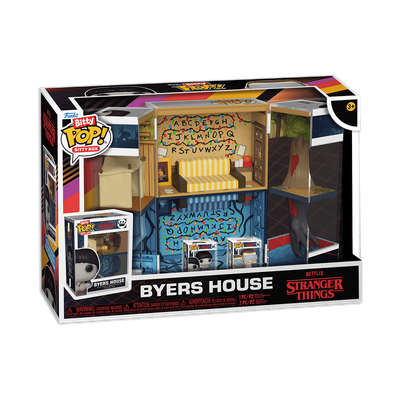 Stranger Things Byers House Funko Bitty Box Playset