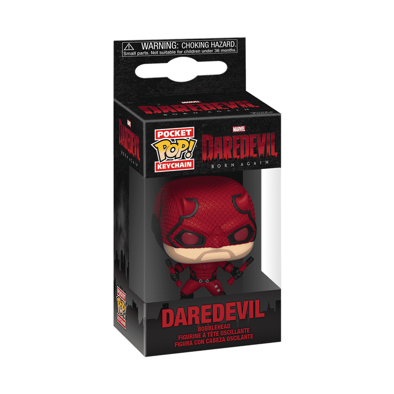 Daredevil With Nunchucks Keychain
