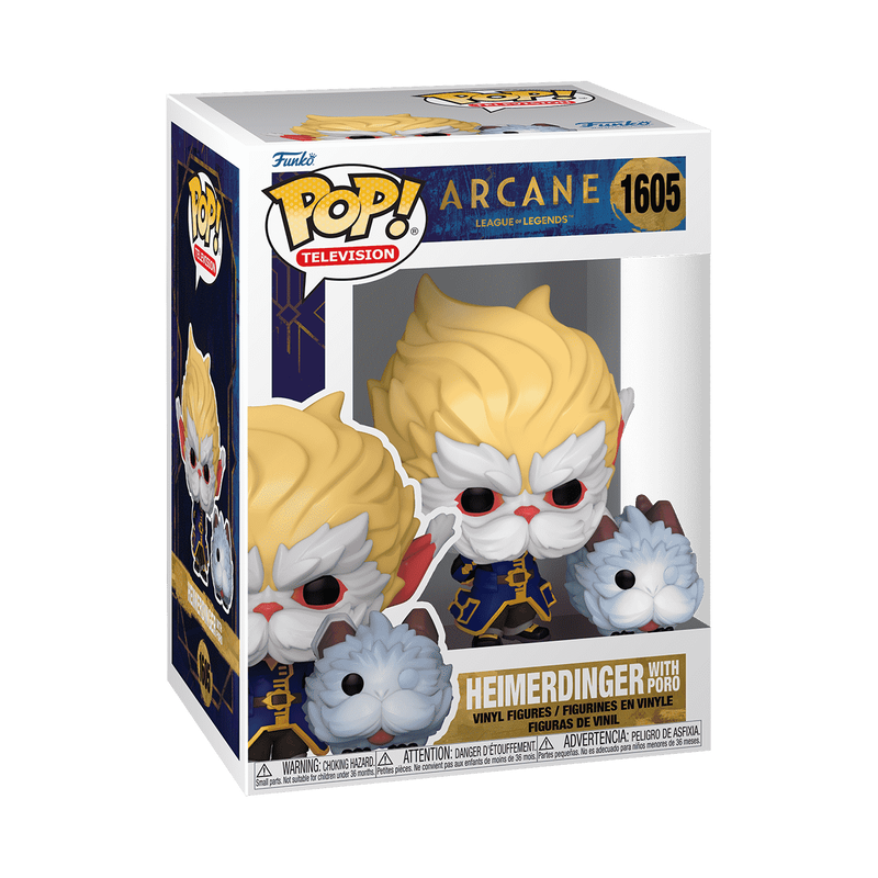 Heimerdinger With Poro #1605 Arcane League Of Legends