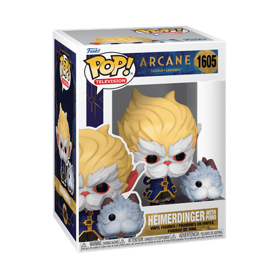 Heimerdinger With Poro #1605 Arcane League Of Legends