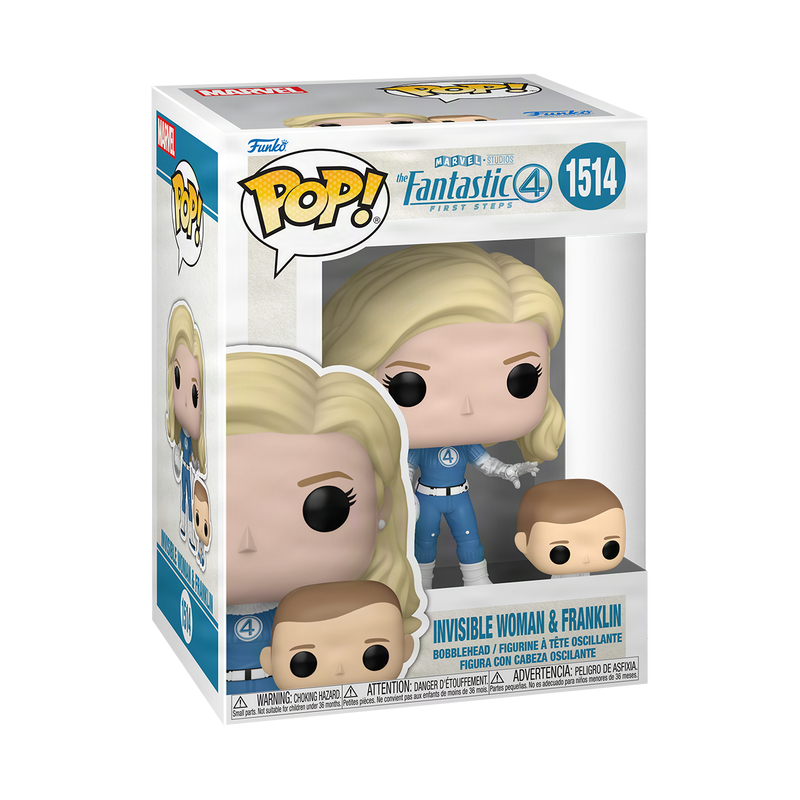 Invisible Woman &amp; Franklin #1514 The Fantastic Four