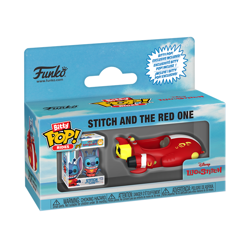 Stitch And The Red One Bitty Pop Ride