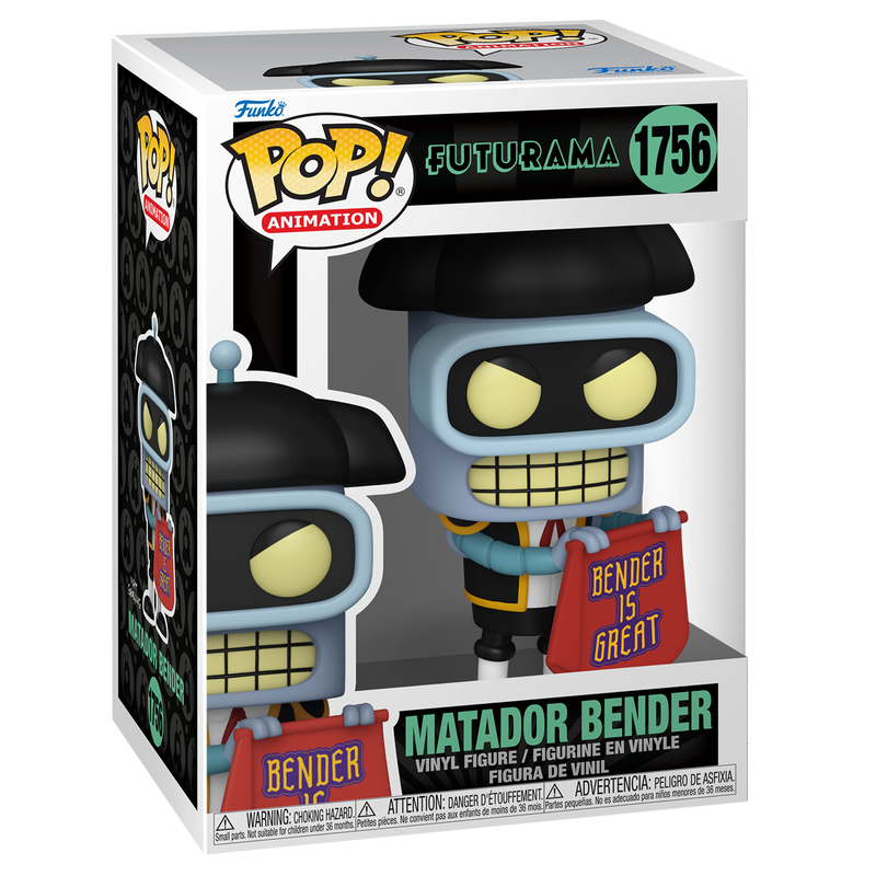 Matador Bender #1756 Futurama