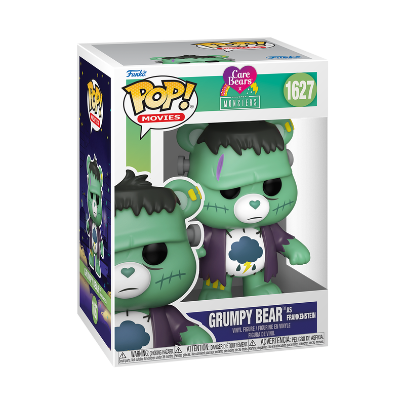Grumpy Bear As Frankenstein #1627 Care Bears
