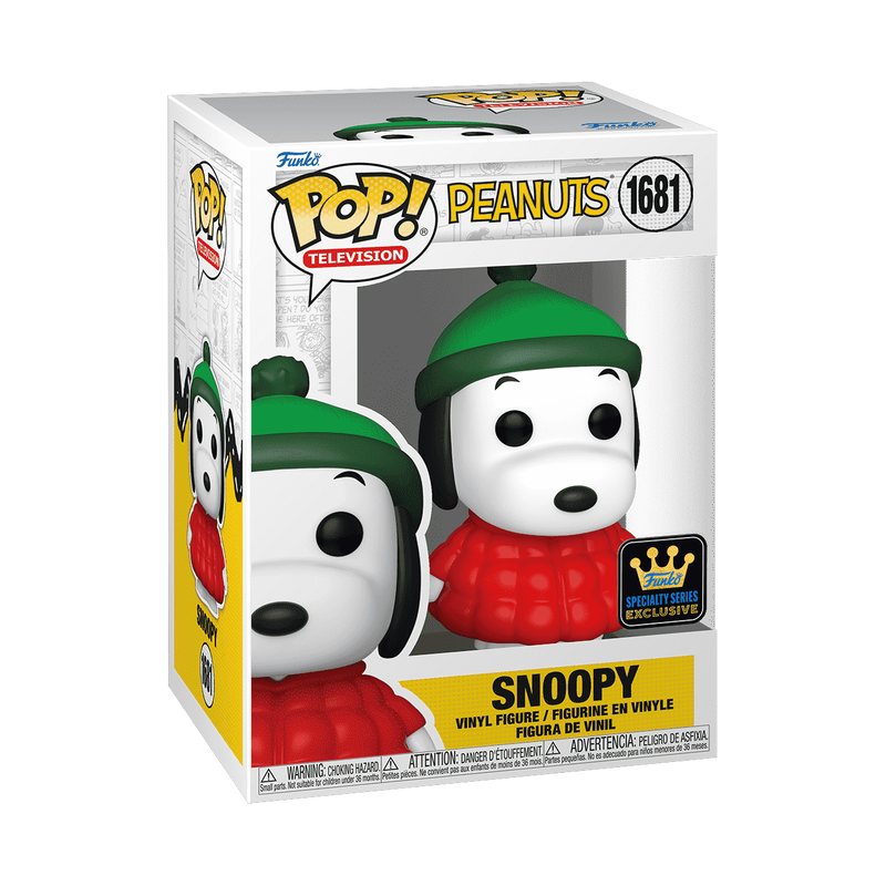 Snoopy In Coat #1681 Specialty Series Peanuts