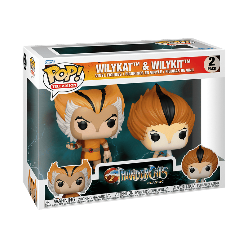 Wilykat &amp; Wilykit 2 Pack ThunderCats Classic