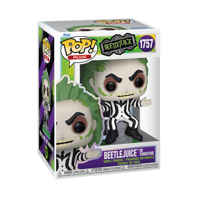 Beetlejuice On Tombstone #1757 Pop! Plus