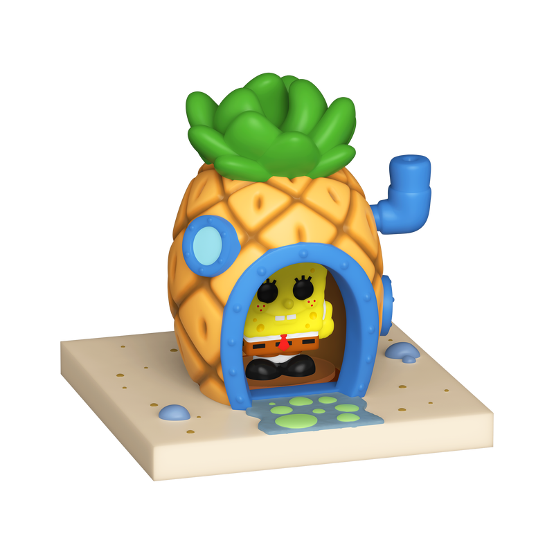 Spongebob Squarepants &amp; Pineapple House Bitty Pop! Town