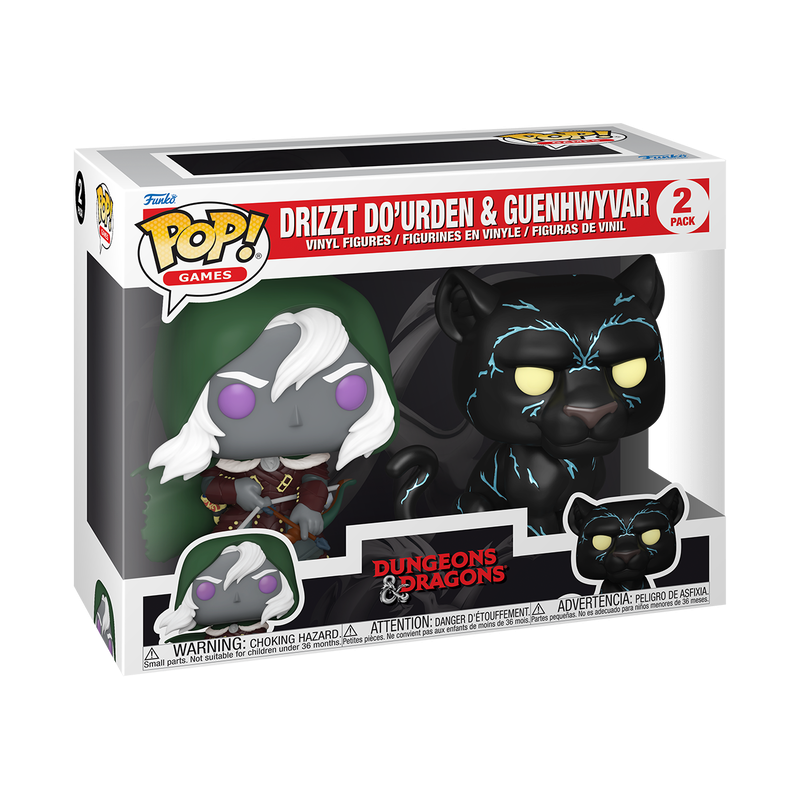 Drizzt Do'urden &amp; Guenhwyvar 2 Pack