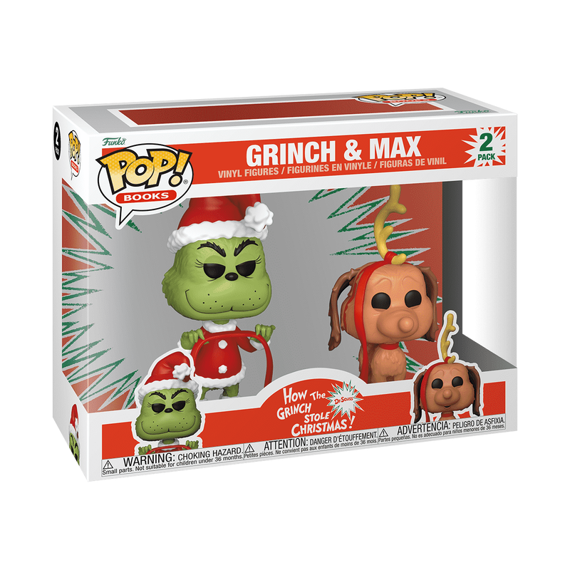 Grinch &amp; Max 2 Pack