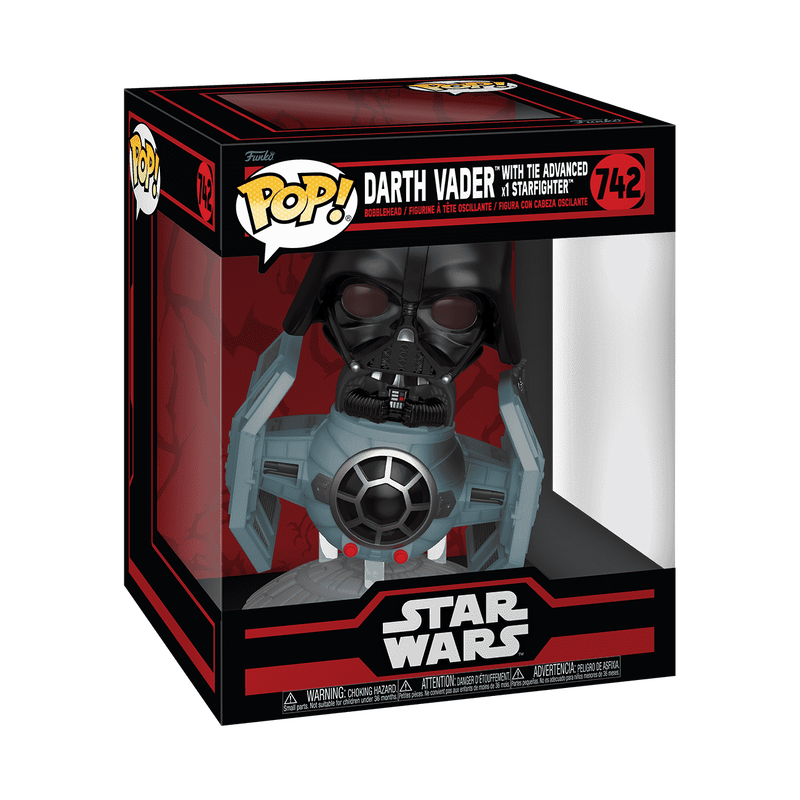 Darth Vader With Tie Advanced X1 Starfighter #742