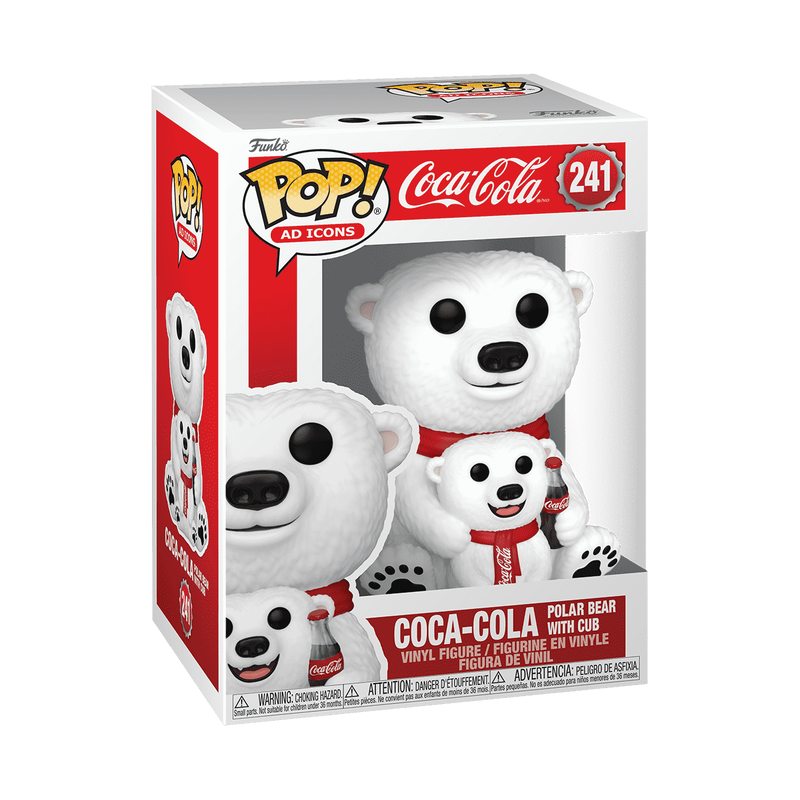 Coca-Cola Polar Bear With Cub #241