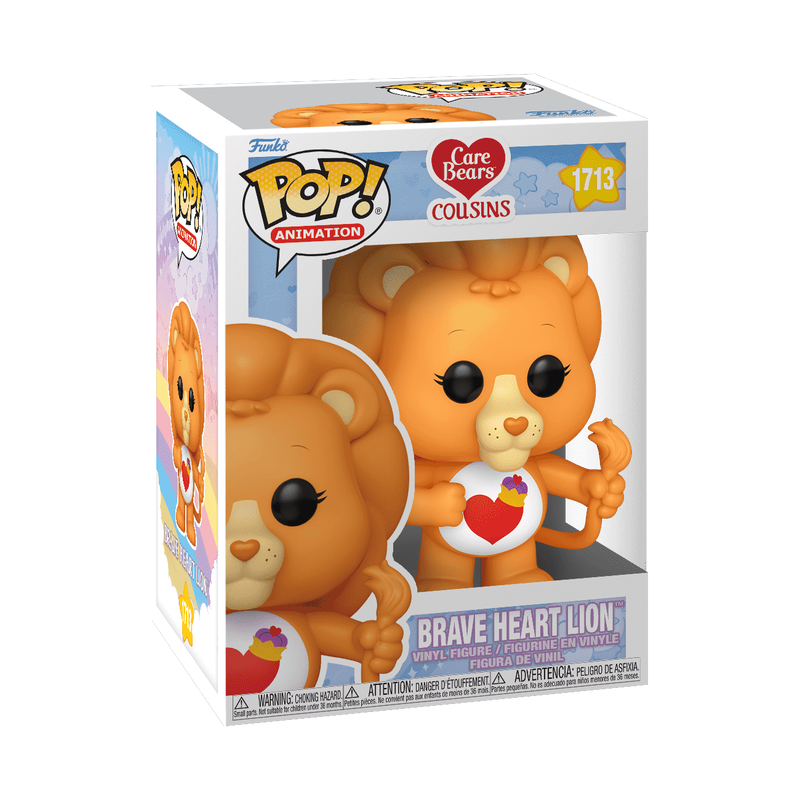 Brave Heart Lion Care Bear Cousins #1713