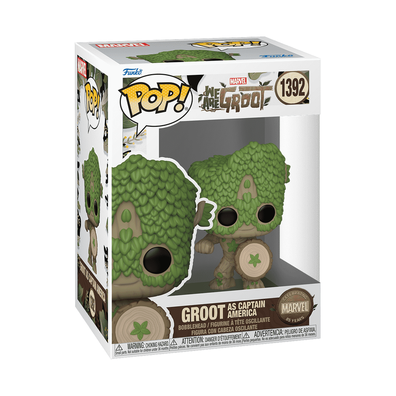 We Are Groot As Captain America #1392