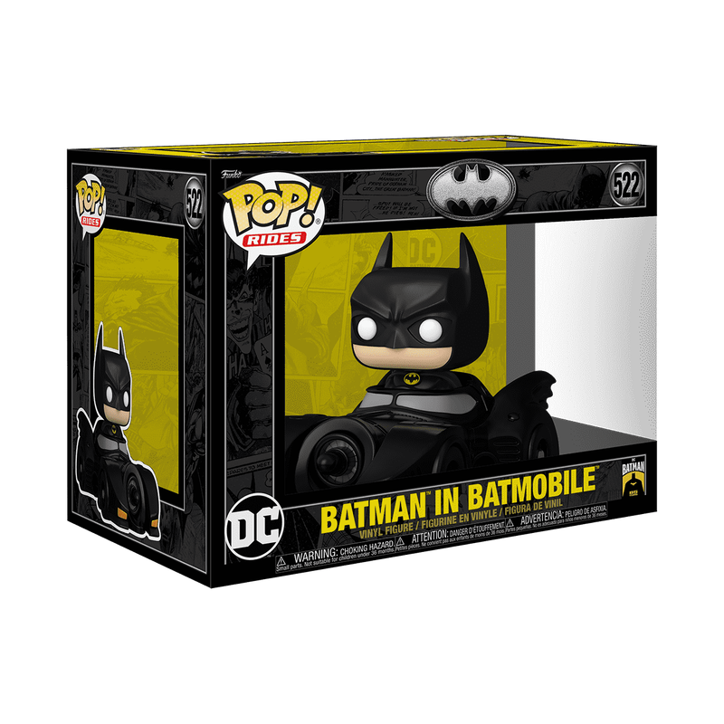 Batman In Batmobile #522