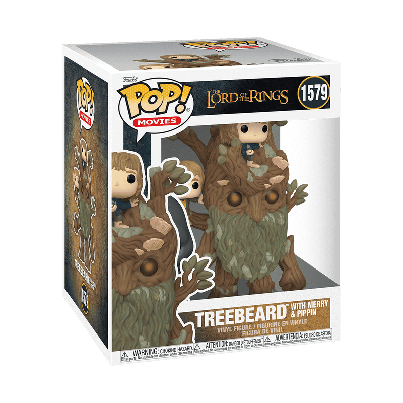 Treebeard With Merry &amp; Pippin 6in #1579