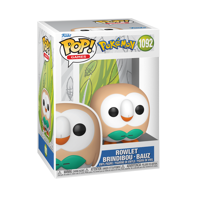 Rowlet #1092 Pokemon
