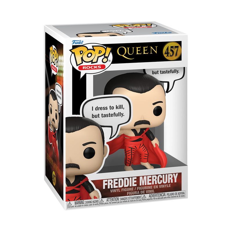 Freddie Mercury #457 Queen I Dress To Kill, But Tastefully