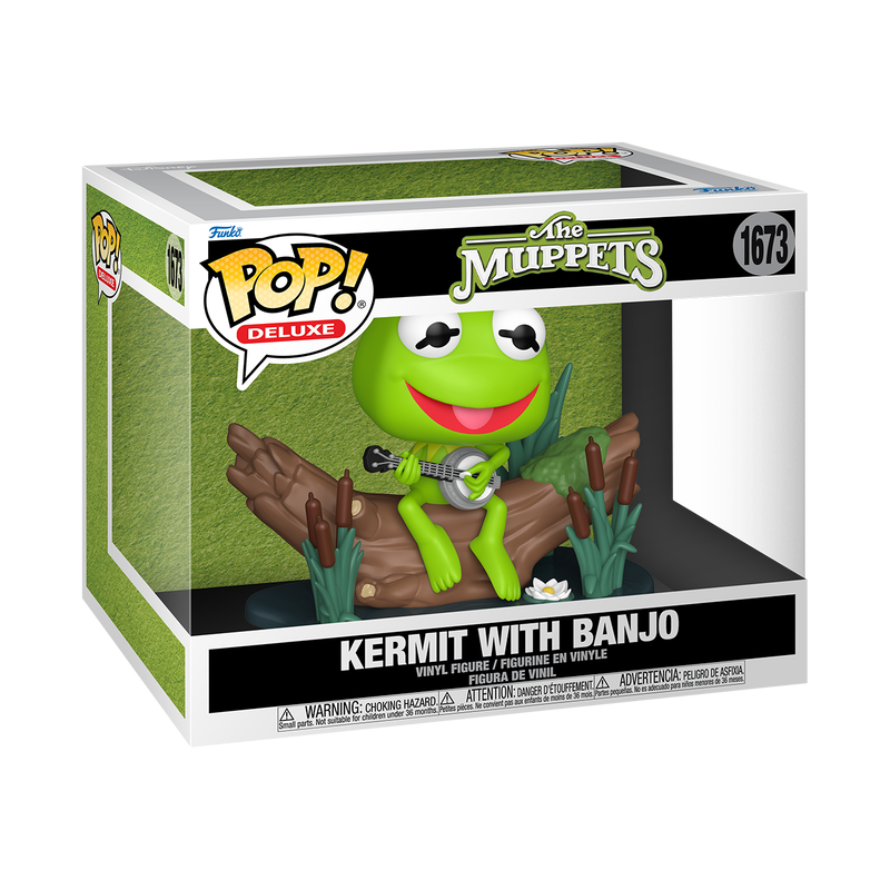 Kermit With Banjo #1673 The Muppets
