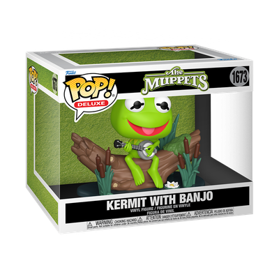 Kermit With Banjo #1673 The Muppets