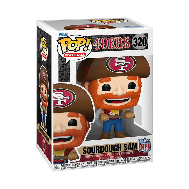 NFL Mascots Sourdough Sam #320 49ers