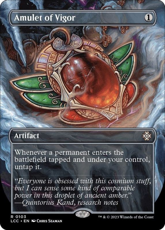 Amulet Of Vigor #0103 Lost Caverns Of Ixalan