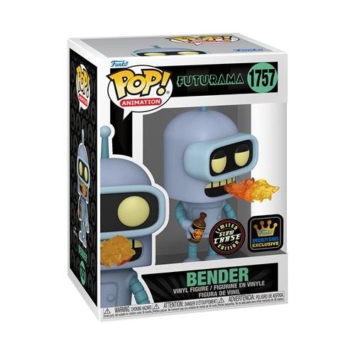 Bender #1757 Futurama Funko Specialty Series GITD Limited Edition Chase