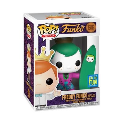 Freddy Funko Surf's Up! The Joker #SE 2019 Box Of Fun 3000 Piece Exclusive