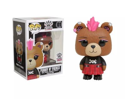 Furry N' Fierce #01 Hot Topic Build-A-Bear Exclusive