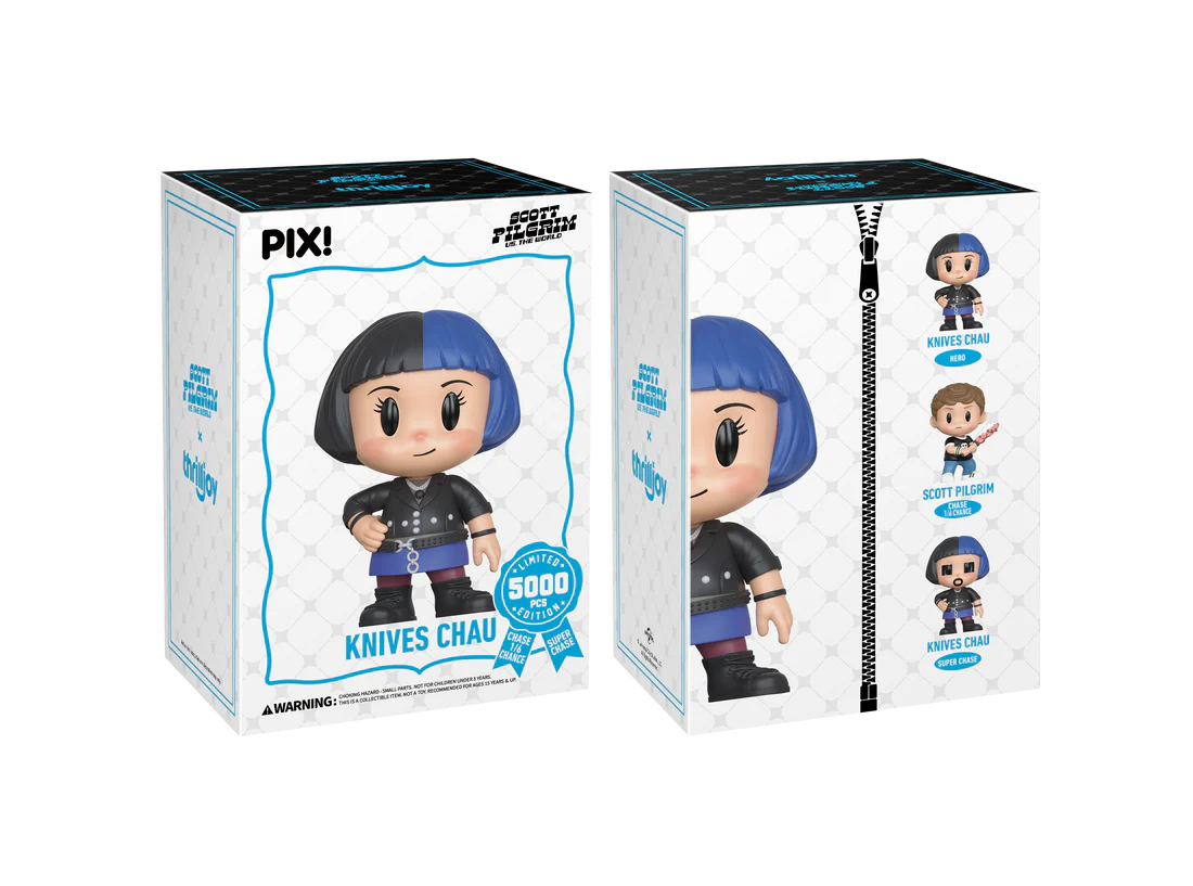 Scott Pilgrim Vs. The World Knives Chau Pix! Vinyl Figure