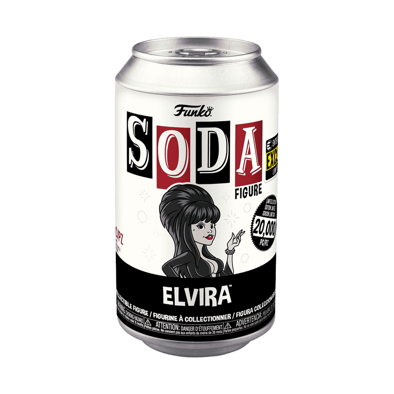 Funko Elvira Funko Vinyl Soda Figure