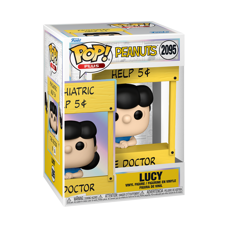 Lucy With Doctor Booth Pop Plus #2095 Peanuts